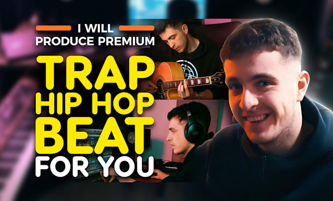 produce or remake premium trap music hip hop beat for you
