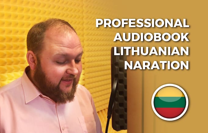 narate an audiobook in lithuanian