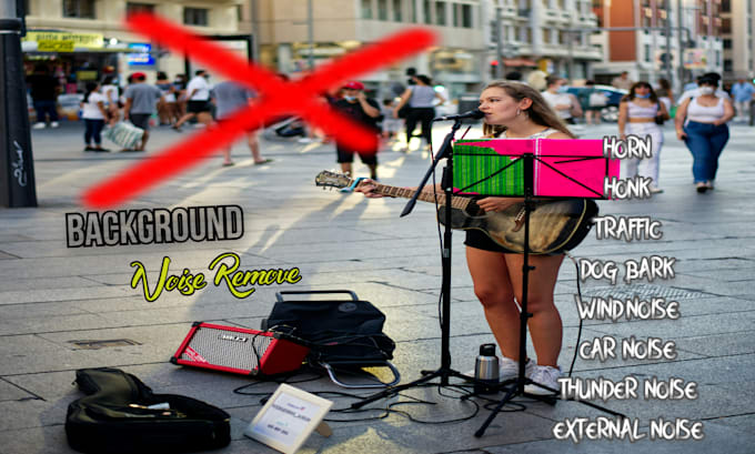 remove background noise perfectly and accurately from your audio or video file