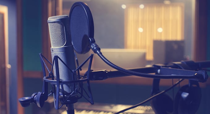 record voice over for videos , podcasts or voice characters