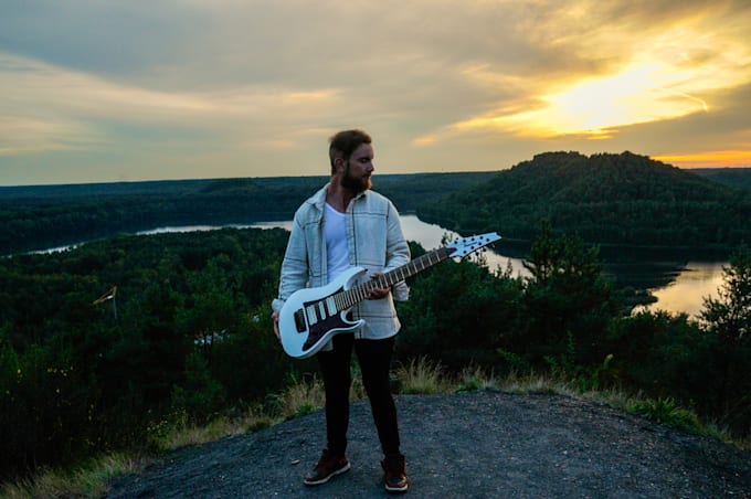 record epic electric guitar solos or rhythm tracks
