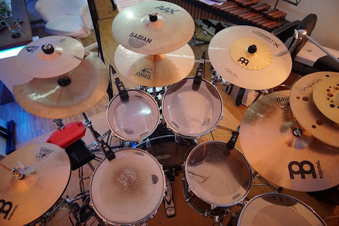 Record Drums For Your Song By Tobeybeats Fiverr