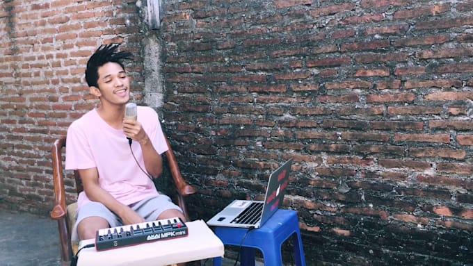 write, sing, and rap for you with mixed and mastered