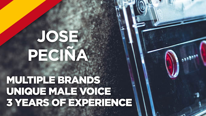 record a professional spanish voice over