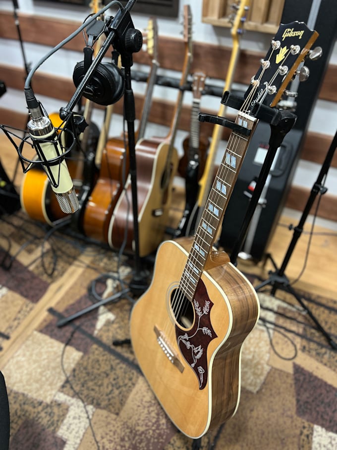 record beautiful acoustic guitars with professional sound