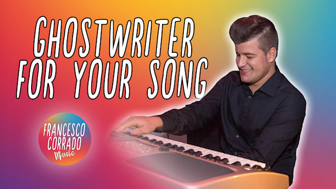 write and produce your song as a ghostwriter
