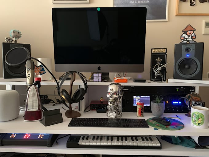 record professional  electric guitars for your songs