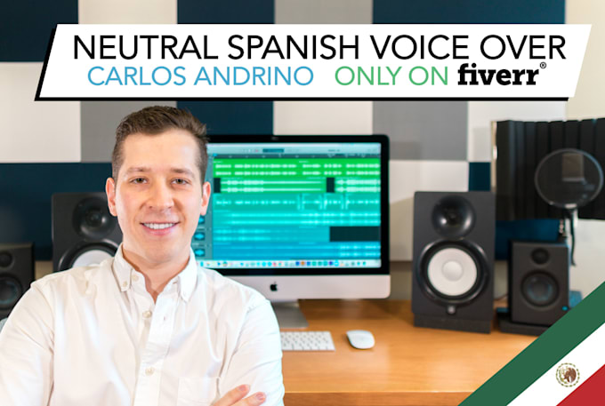 record a professional neutral spanish voice over