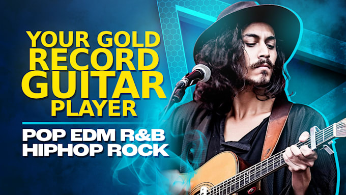 be your gold record guitar player