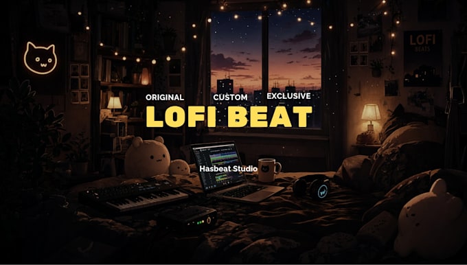 produce original lofi beats for you