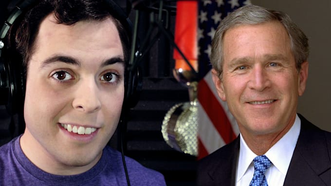 do a george w bush impression