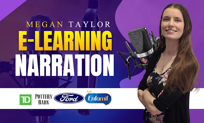 create an e learning narration in a warm female voice