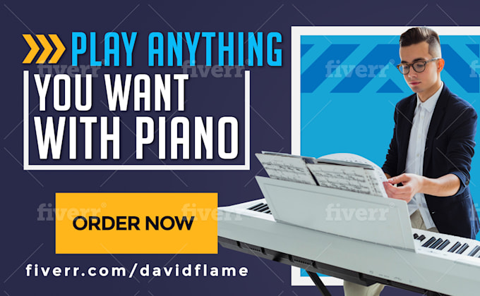 record anything you want with piano and keyboards