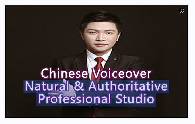 record a professional chinese mandarin and cantonese male voice over