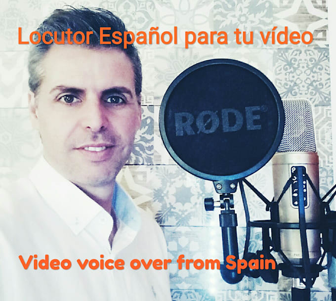 Be your voice in spanish castilian for your video narrations by