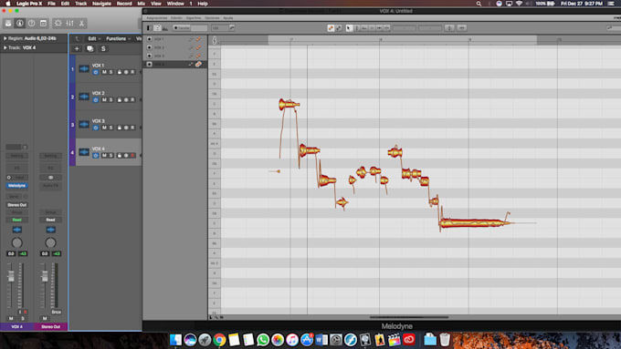 fine tune your voice or brass tracks and timing too