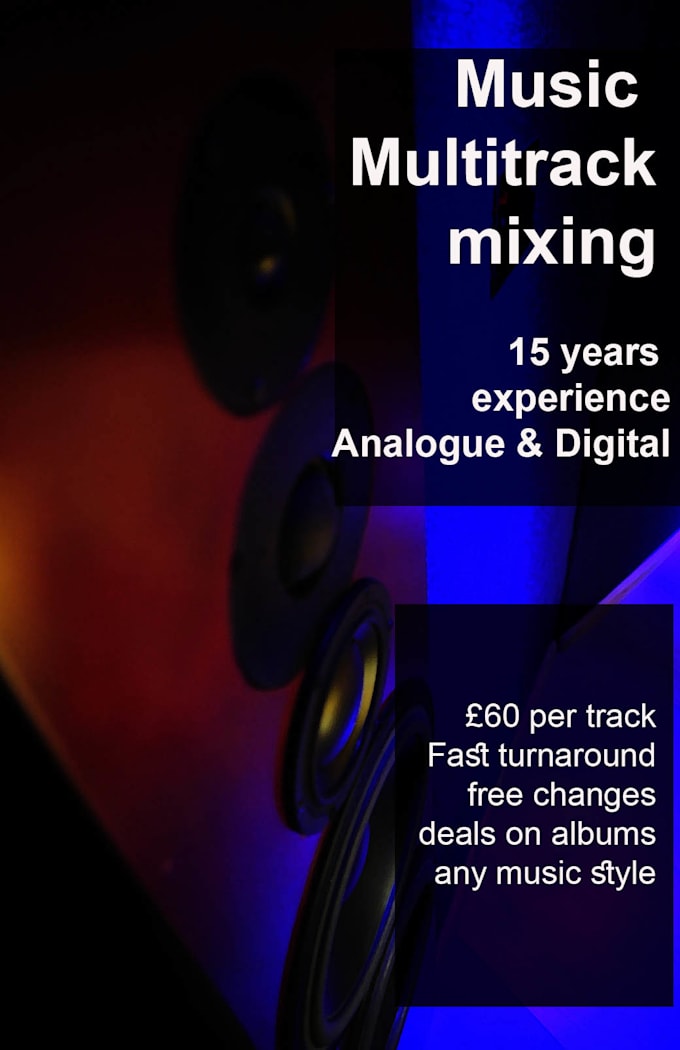 remix your track from a multitrack file in 24 hours