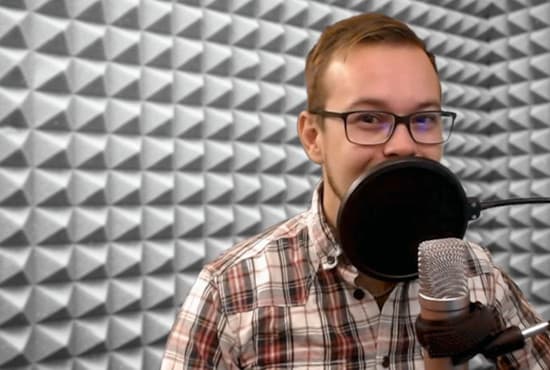 do a german voice over or video dubbing