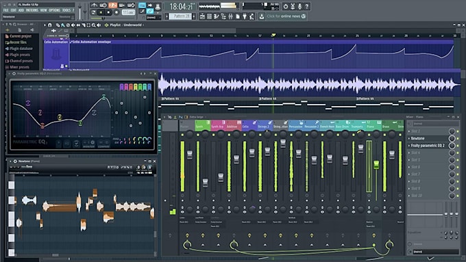 mix and master your music in fl studio