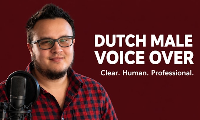 record a professional male dutch voice over