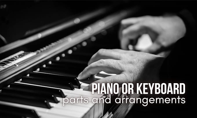 record piano or keyboard part for your track