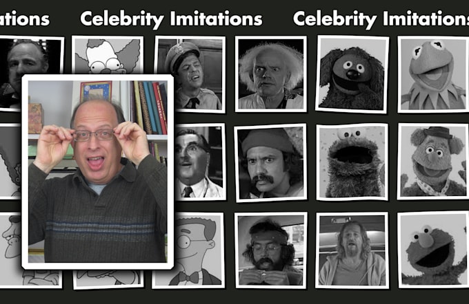 do funny and creative character voices for you