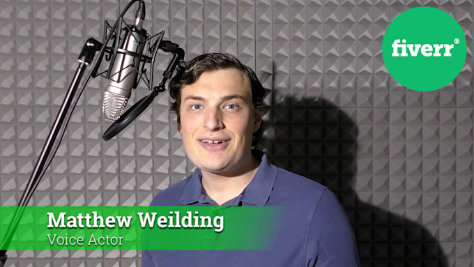 be the voice actor for your character