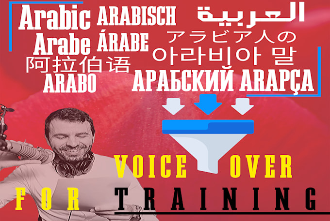 make any audio tutorial for your audience using arabic voice over