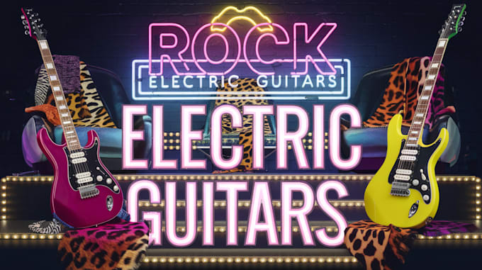 record professional electric guitar tracks for rock, pop, and metal
