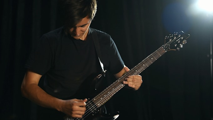 be your rock and metal guitarist for your song