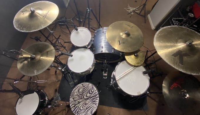 Travis hotsell barker cymbals
