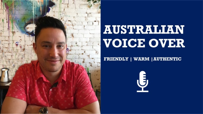 record a professional australian male voice over
