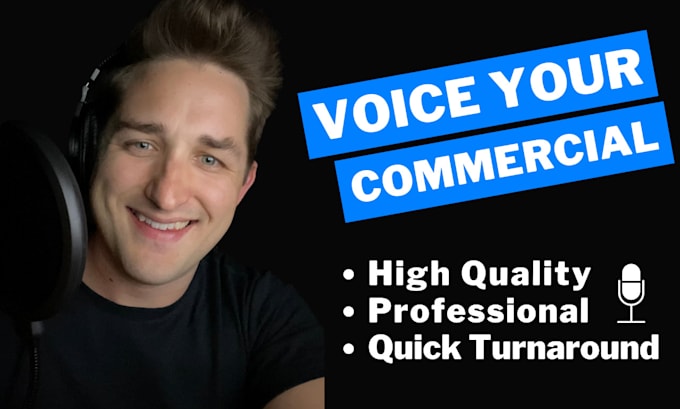 voice and produce your commercial