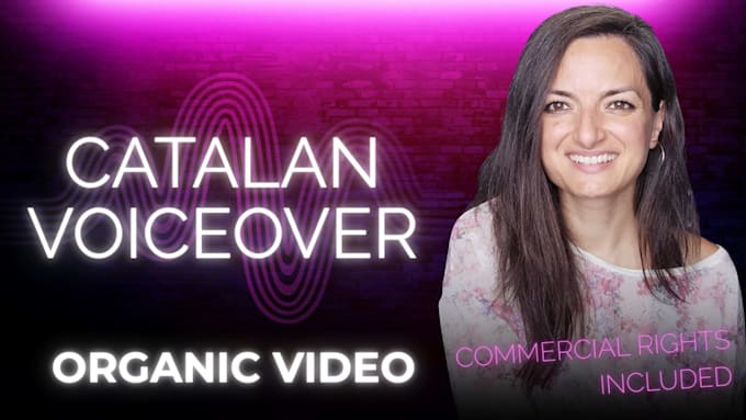 record a catalan voiceover for organic or internal video