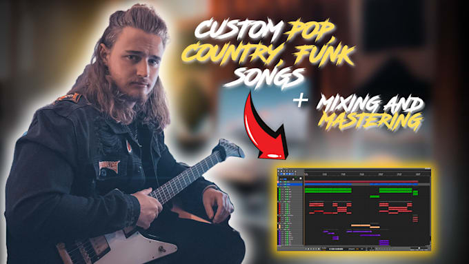 record a studio quality pop, country, or indie song