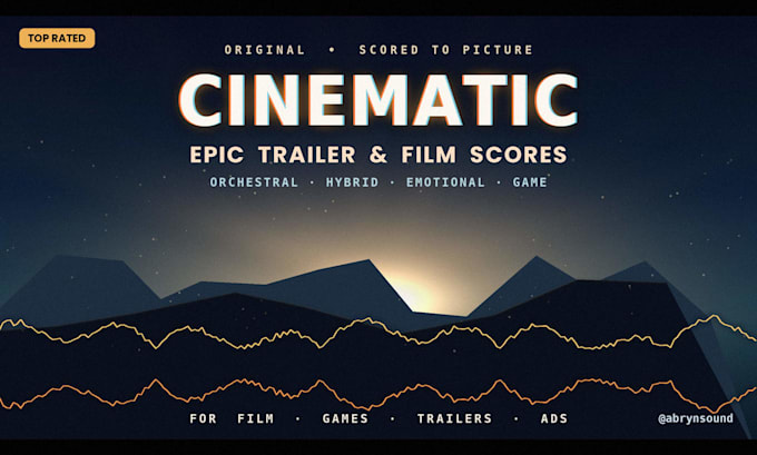 compose epic cinematic music for your trailer, film or game
