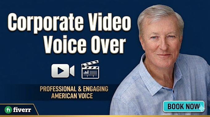 record a corporate video voice over