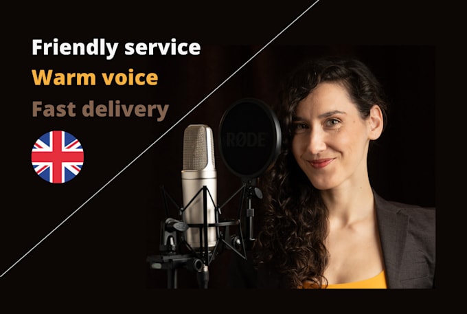 record neutral english voiceovers