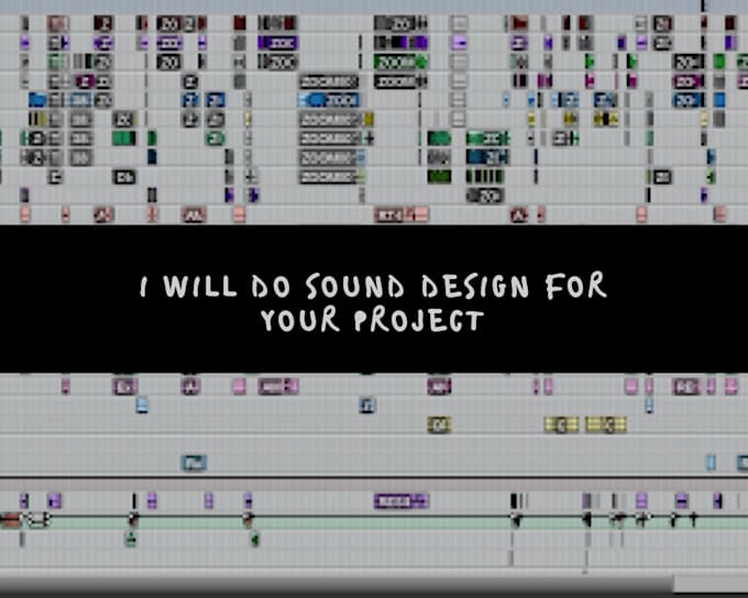 do sound design for your project