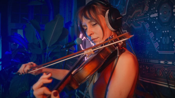 record a custom violin or string section for your project