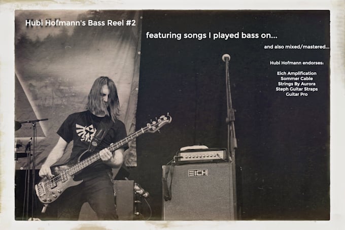 be your professional session bass player