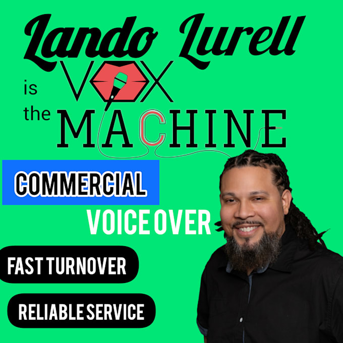 record a professional commercial voice over