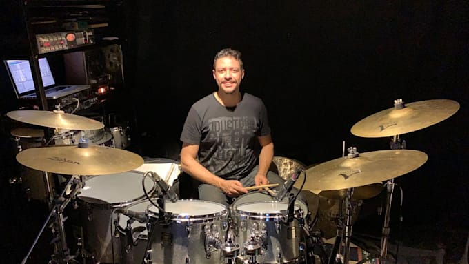 record professional drums on your project from pop to jazz