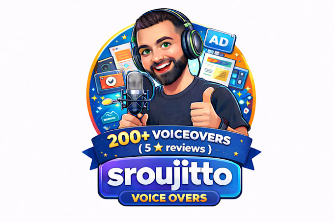do a professional male arabic voice over