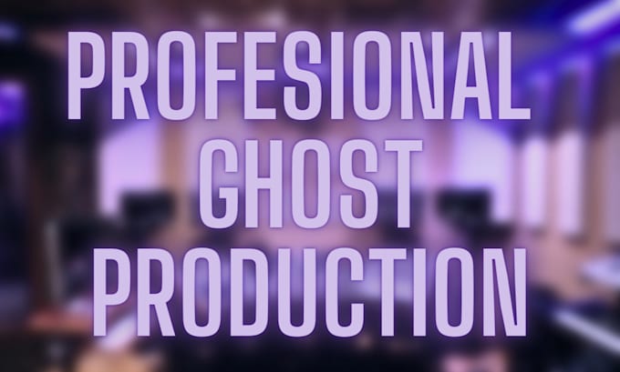 ghost produce for your track