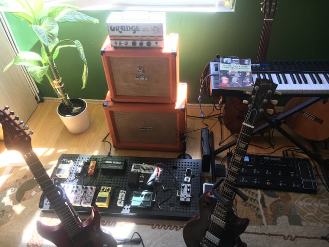 compose and record all  instruments for your all songs