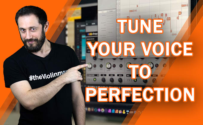 make manual tuning of your vocal and create harmony voices