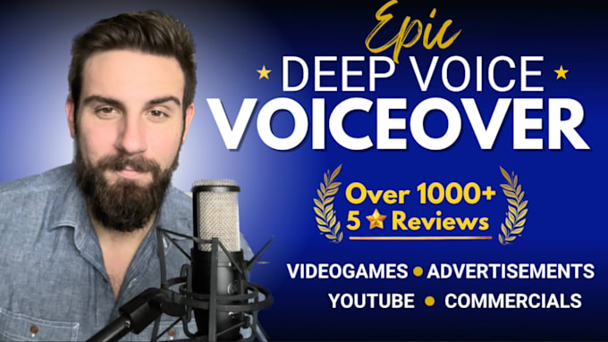 record a deep voiceover