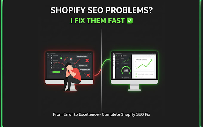 fix shopify SEO issues, schema markup, and google indexing errors