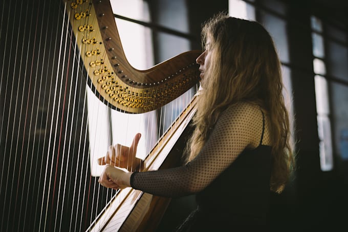 record a harp part for your music project or song